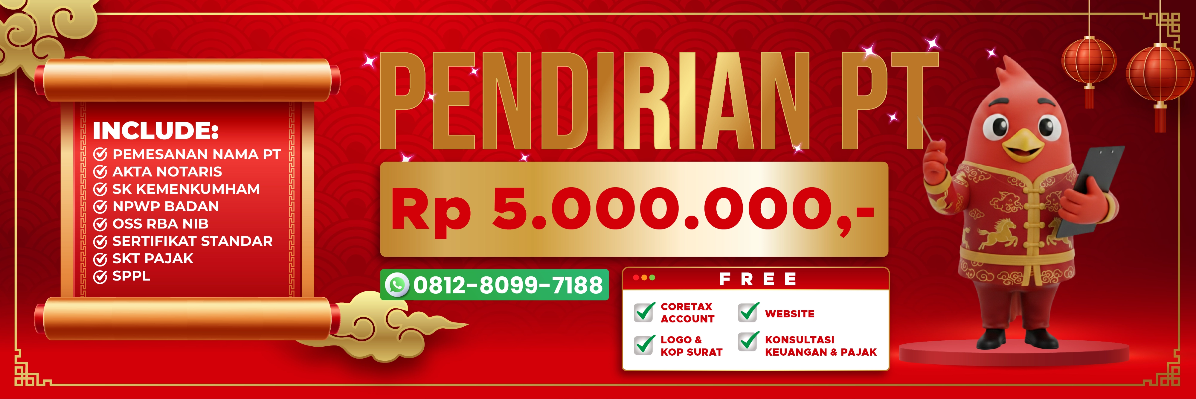 Pendirian PT Lengkap